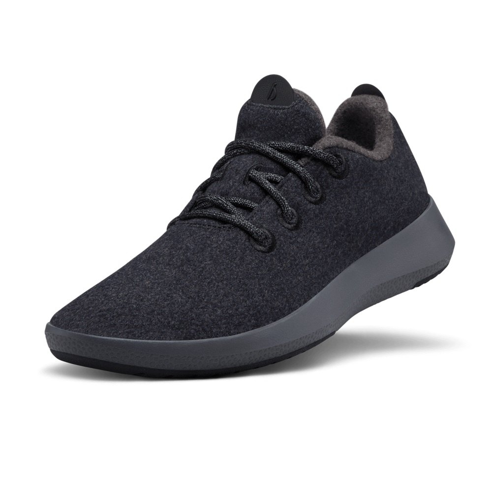 Allbirds Wool Runner Mizzles - Basket Noir Femme | SLQ-75708690