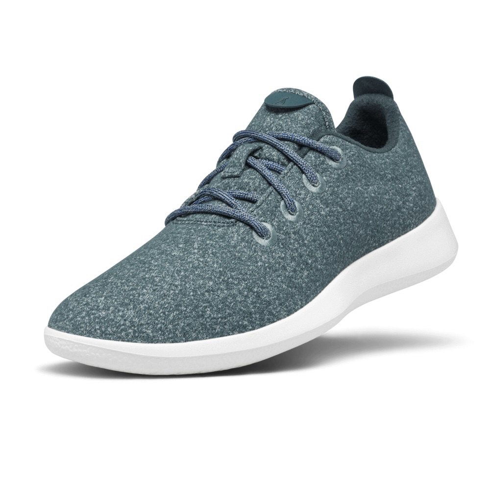 Allbirds Wool Runners - Basket Bleu Femme | VKI-11721534