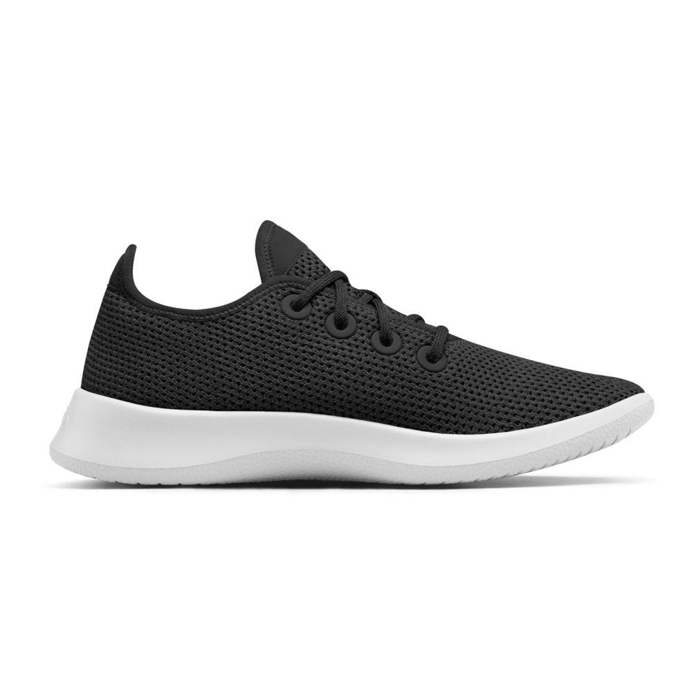 Allbirds Tree Runners - Basket Noir Femme | CAD-69225637