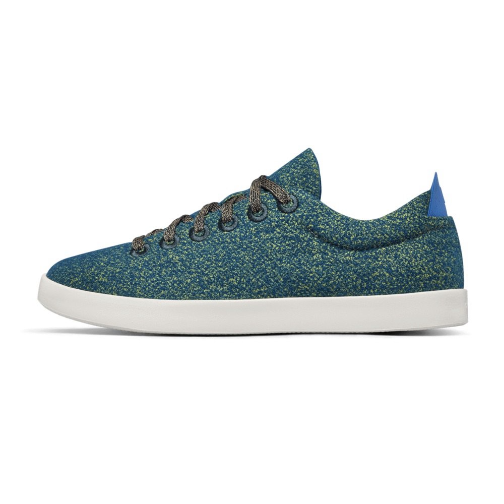 Allbirds Wool Pipers - Basket Bleu Femme | ICW-00246667