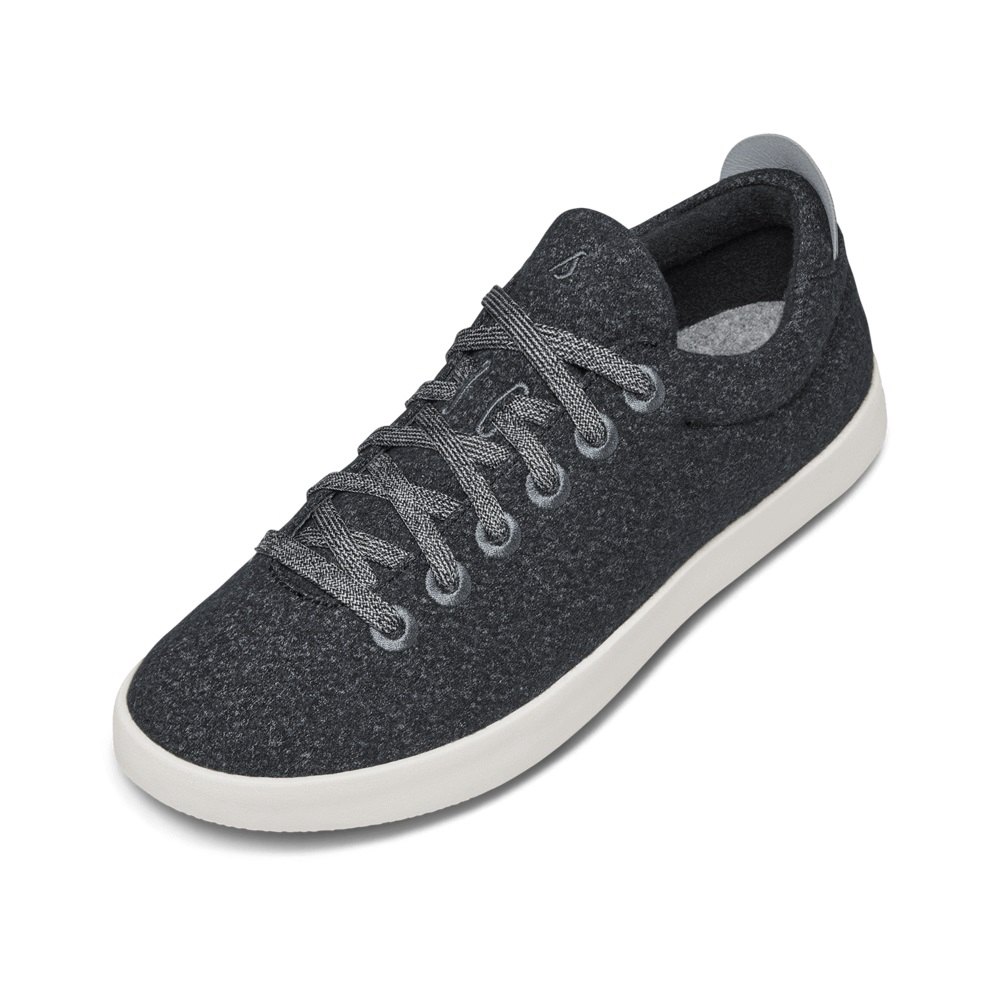 Allbirds Wool Pipers - Basket Grise Foncé Femme | GMB-83929385