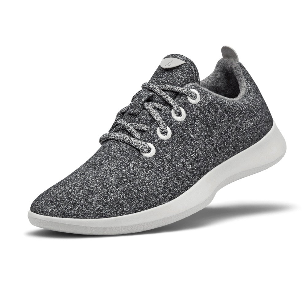 Allbirds Wool Runners - Basket Grise Foncé Femme | MWT-71844861