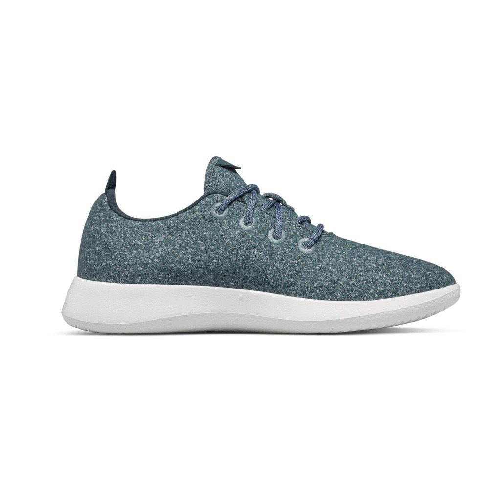 Allbirds Wool Runners - Basket Bleu Femme | VKI-11721534