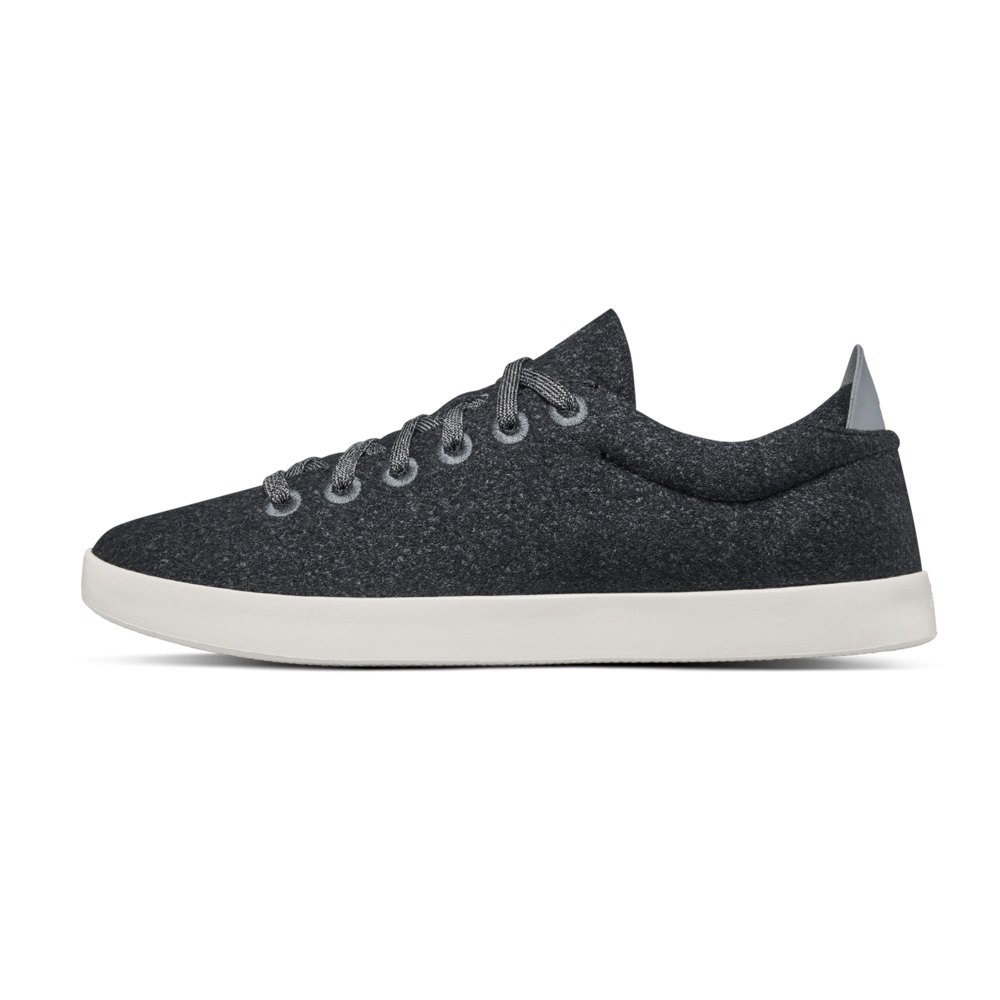 Allbirds Wool Pipers - Basket Grise Foncé Femme | GMB-83929385