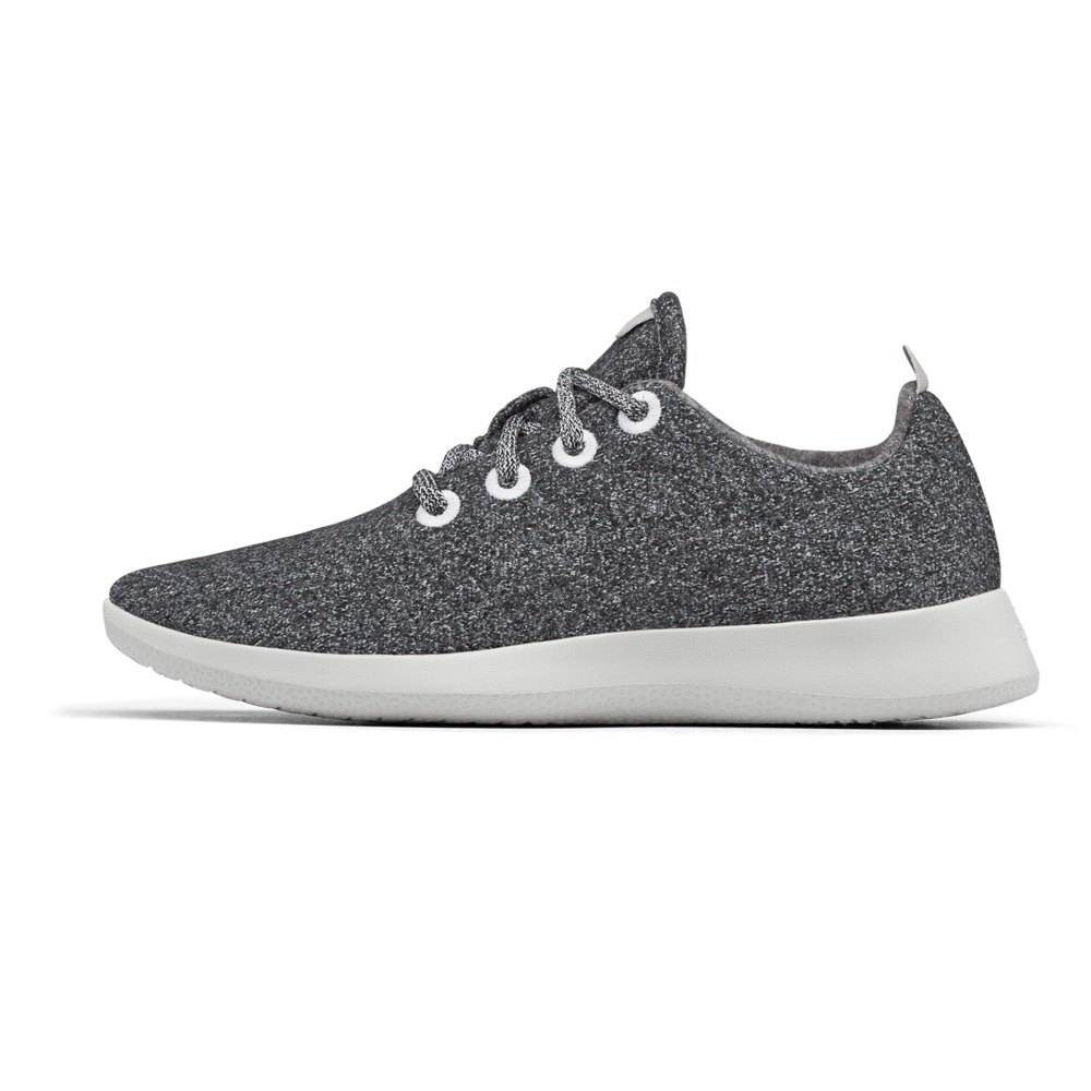 Allbirds Wool Runners - Basket Grise Foncé Femme | MWT-71844861