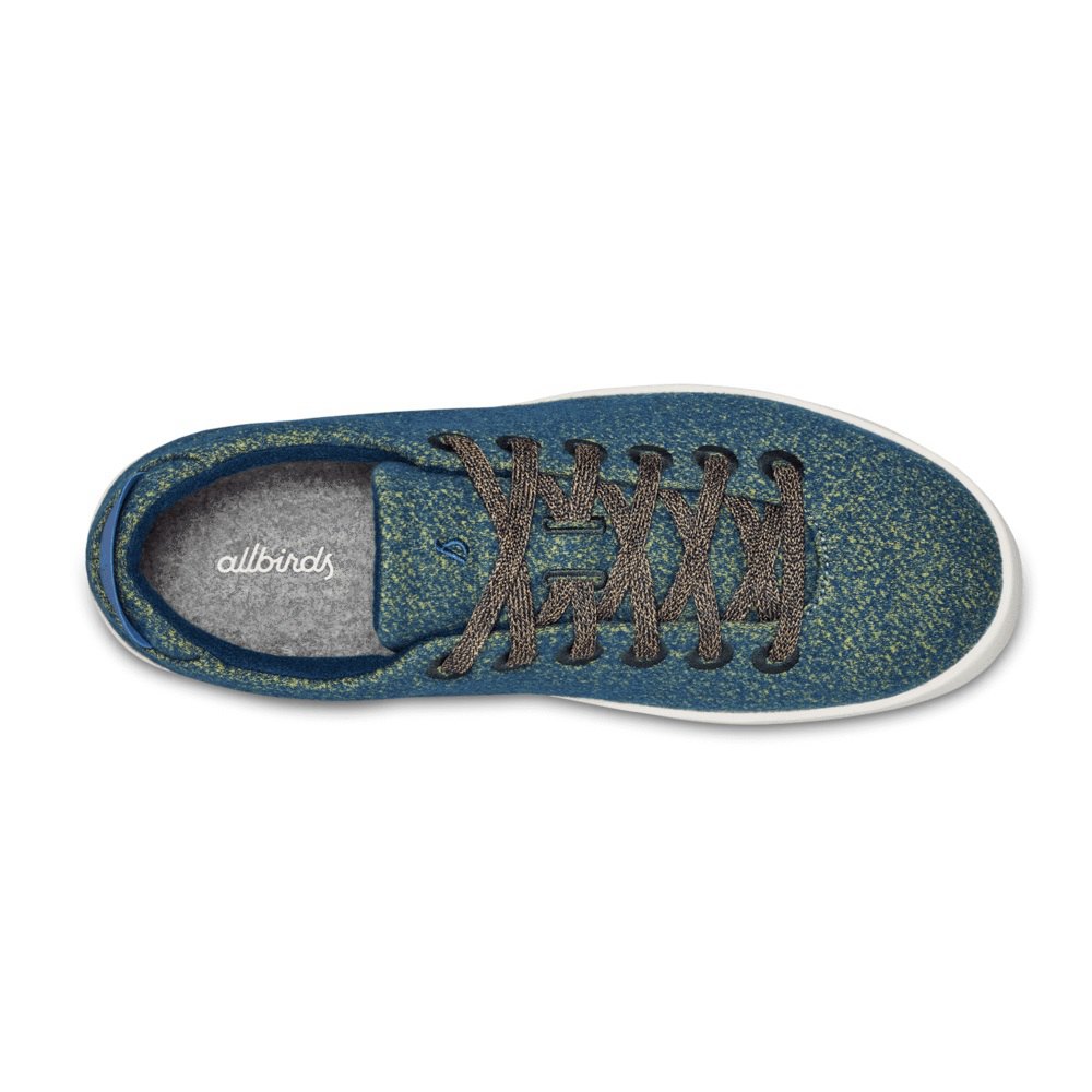 Allbirds Wool Pipers - Basket Bleu Femme | ICW-00246667