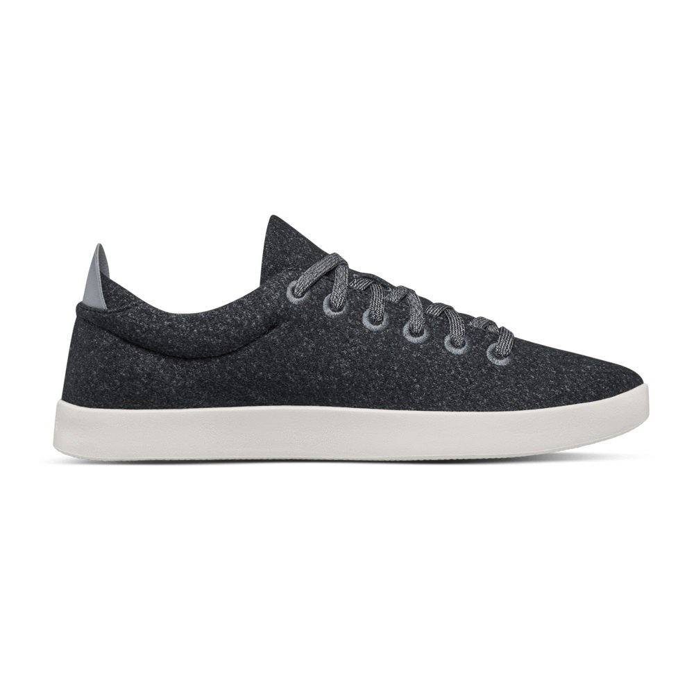 Allbirds Wool Pipers - Basket Grise Foncé Femme | GMB-83929385