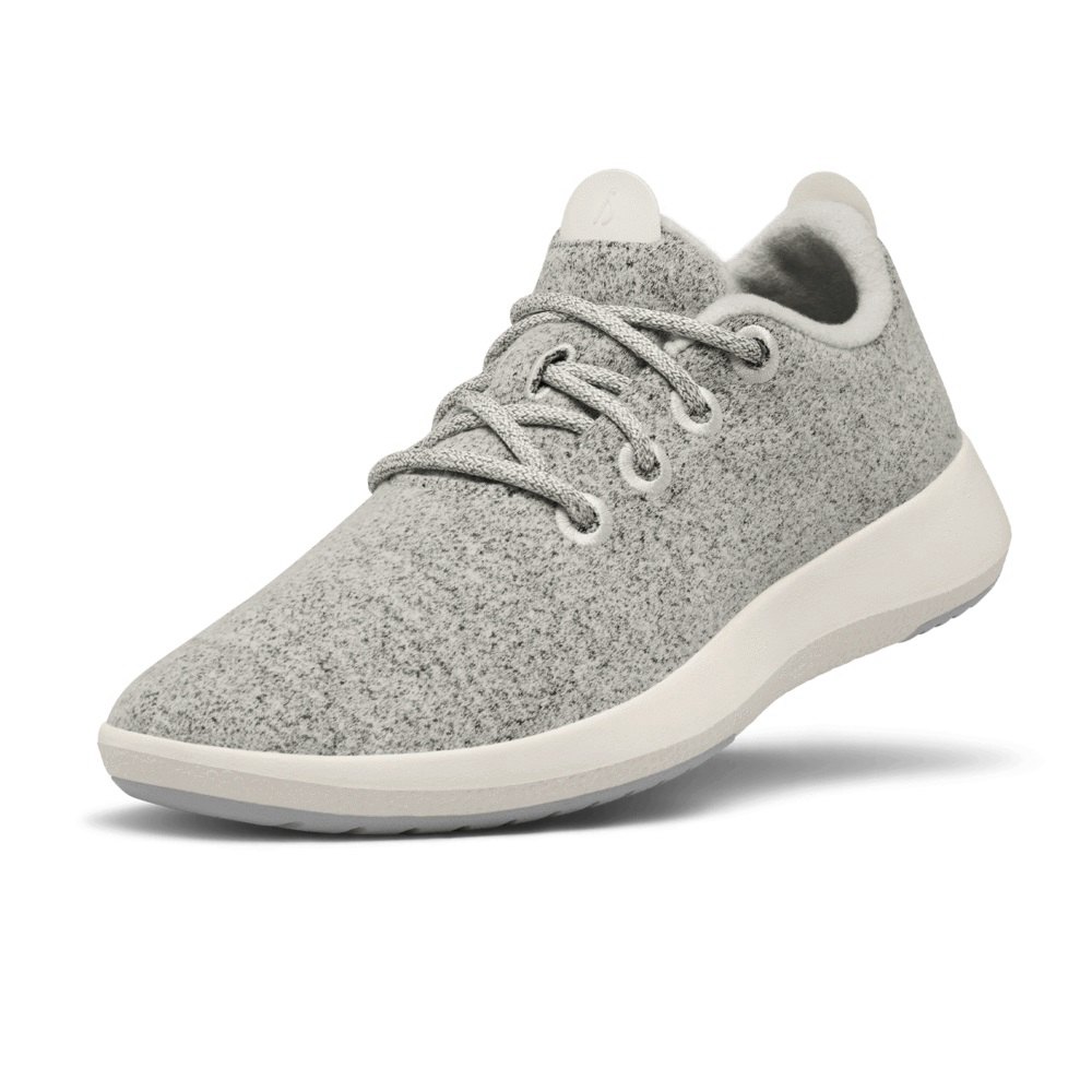 Allbirds Wool Runner Mizzles - Basket Grise Femme | SLS-02580642