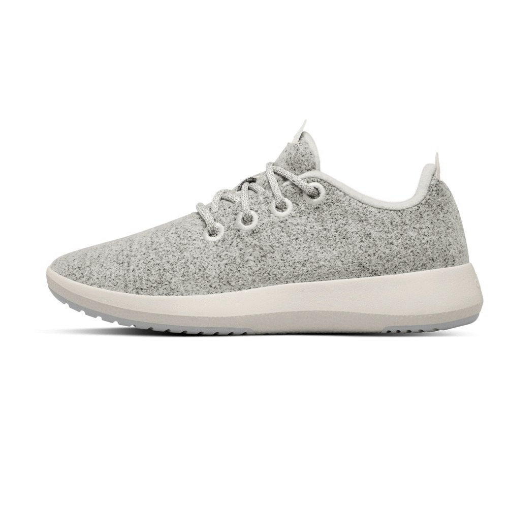 Allbirds Wool Runner Mizzles - Basket Grise Femme | SLS-02580642