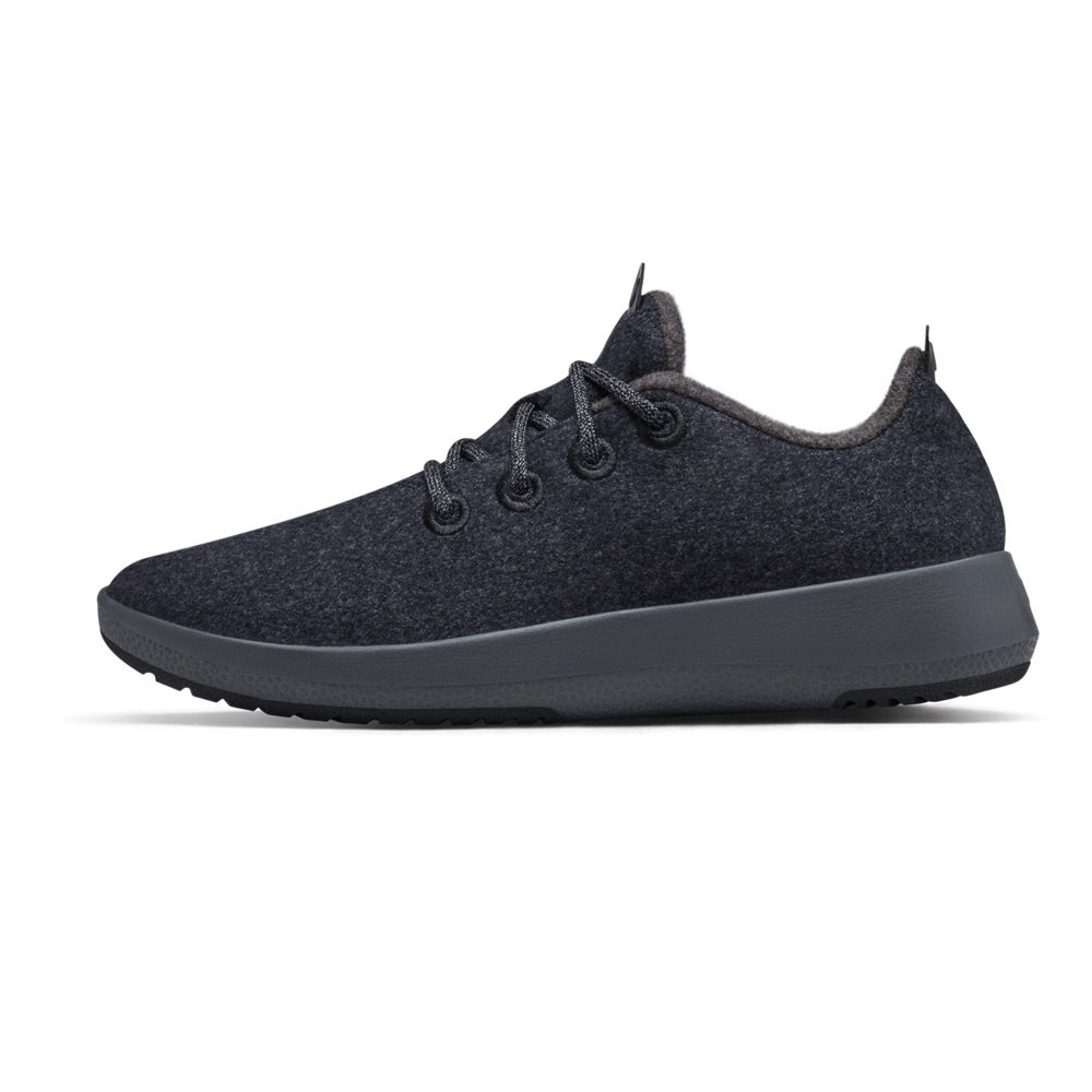 Allbirds Wool Runner Mizzles - Basket Noir Femme | SLQ-75708690