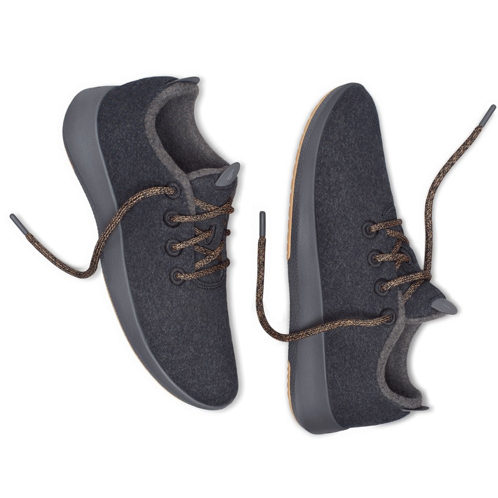 Allbirds Wool Runner Mizzles - Basket Noir Femme | ICO-54262321