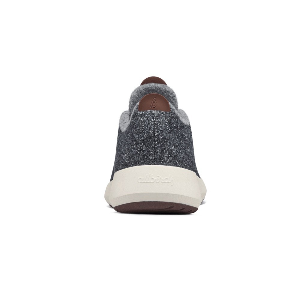 Allbirds Wool Runner Mizzles - Basket Grise Foncé Femme | XIC-67737826