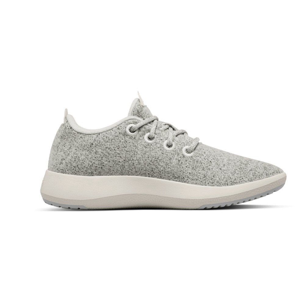 Allbirds Wool Runner Mizzles - Basket Grise Femme | SLS-02580642