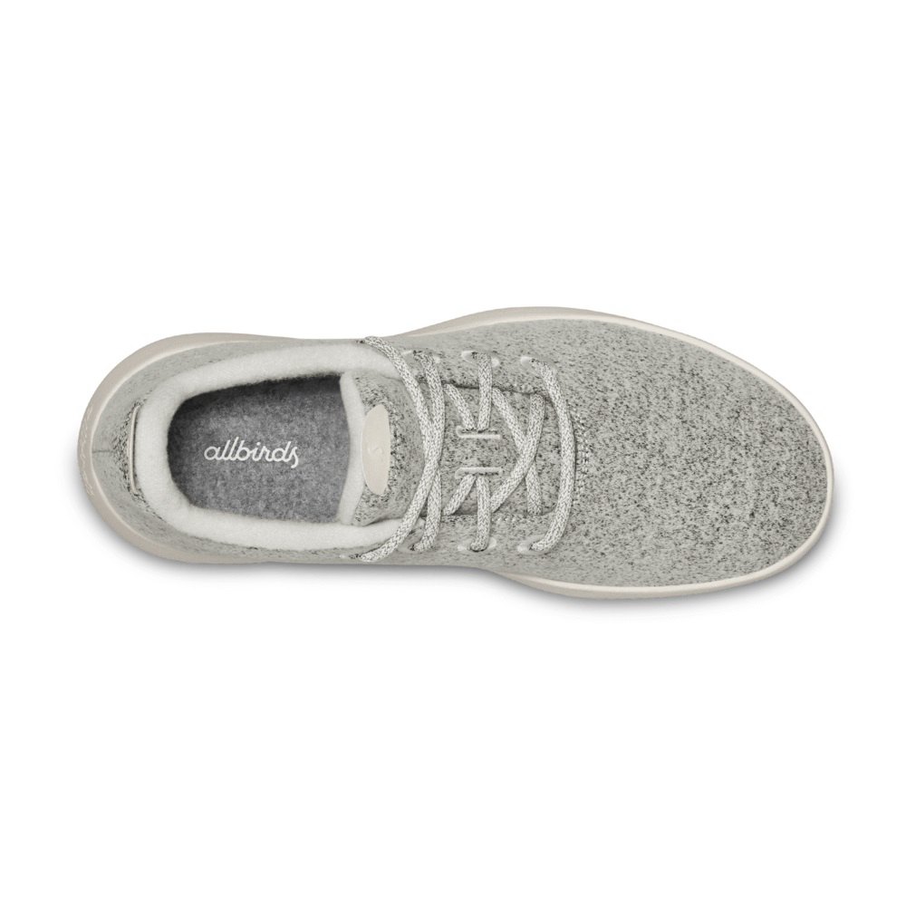 Allbirds Wool Runner Mizzles - Basket Grise Femme | SLS-02580642