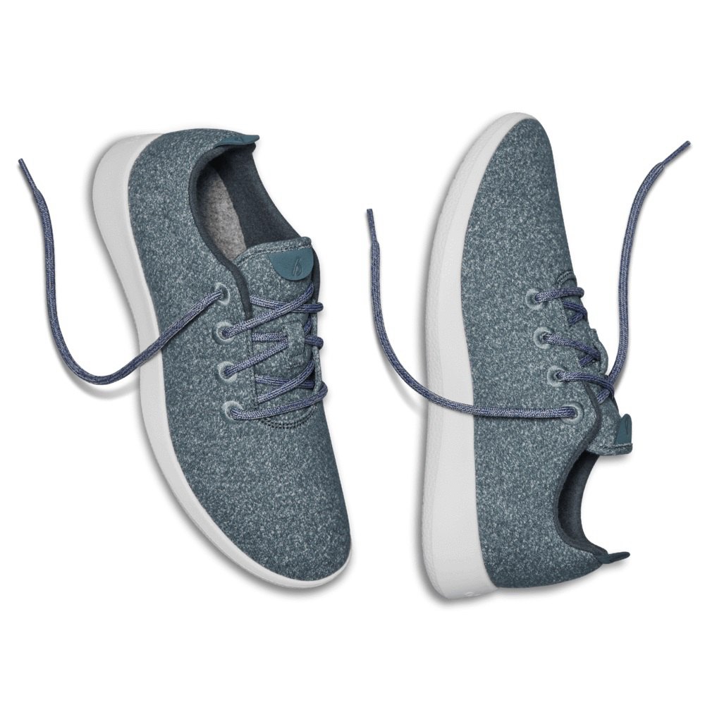 Allbirds Wool Runners - Basket Bleu Femme | VKI-11721534