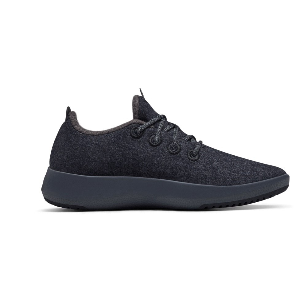 Allbirds Wool Runner Mizzles - Basket Noir Femme | SLQ-75708690