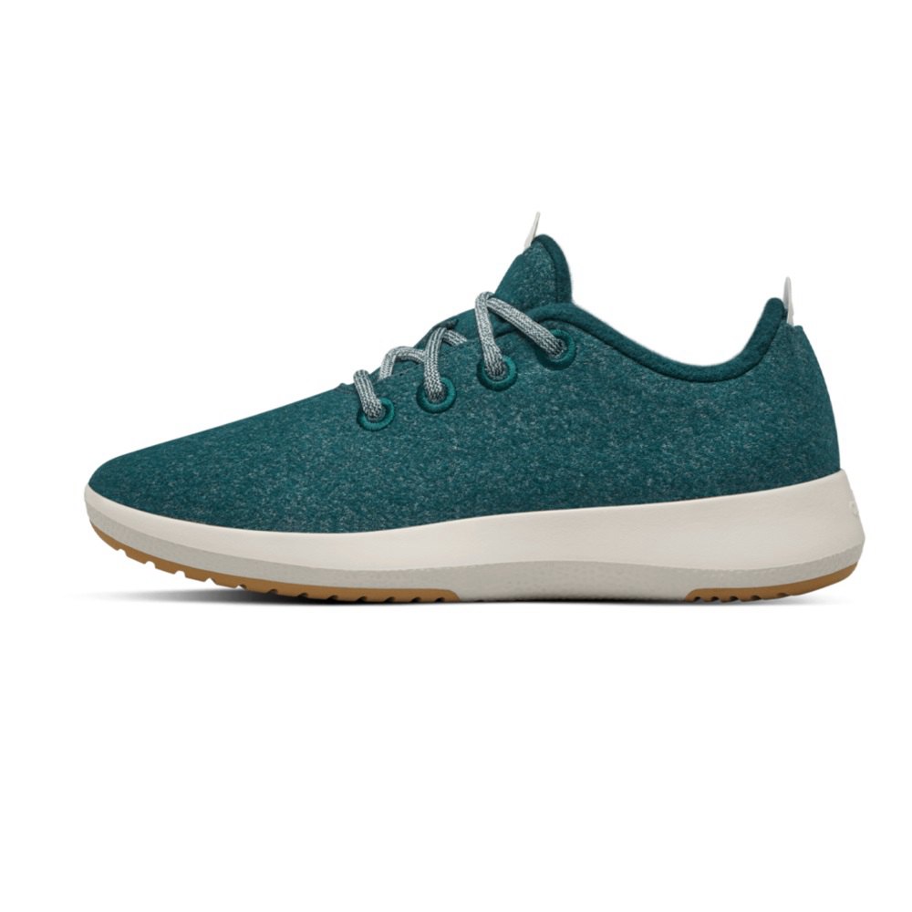 Allbirds Wool Runner Mizzles - Basket Vert Femme | KND-28058779