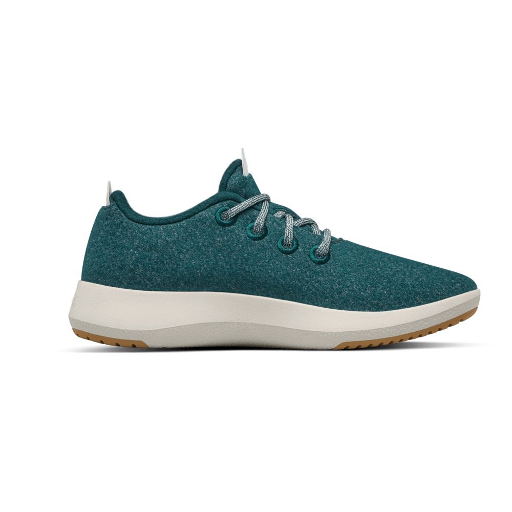 Allbirds Wool Runner Mizzles - Basket Vert Femme | KND-28058779