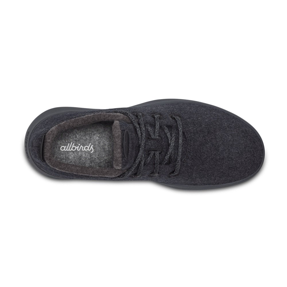 Allbirds Wool Runner Mizzles - Basket Noir Femme | SLQ-75708690