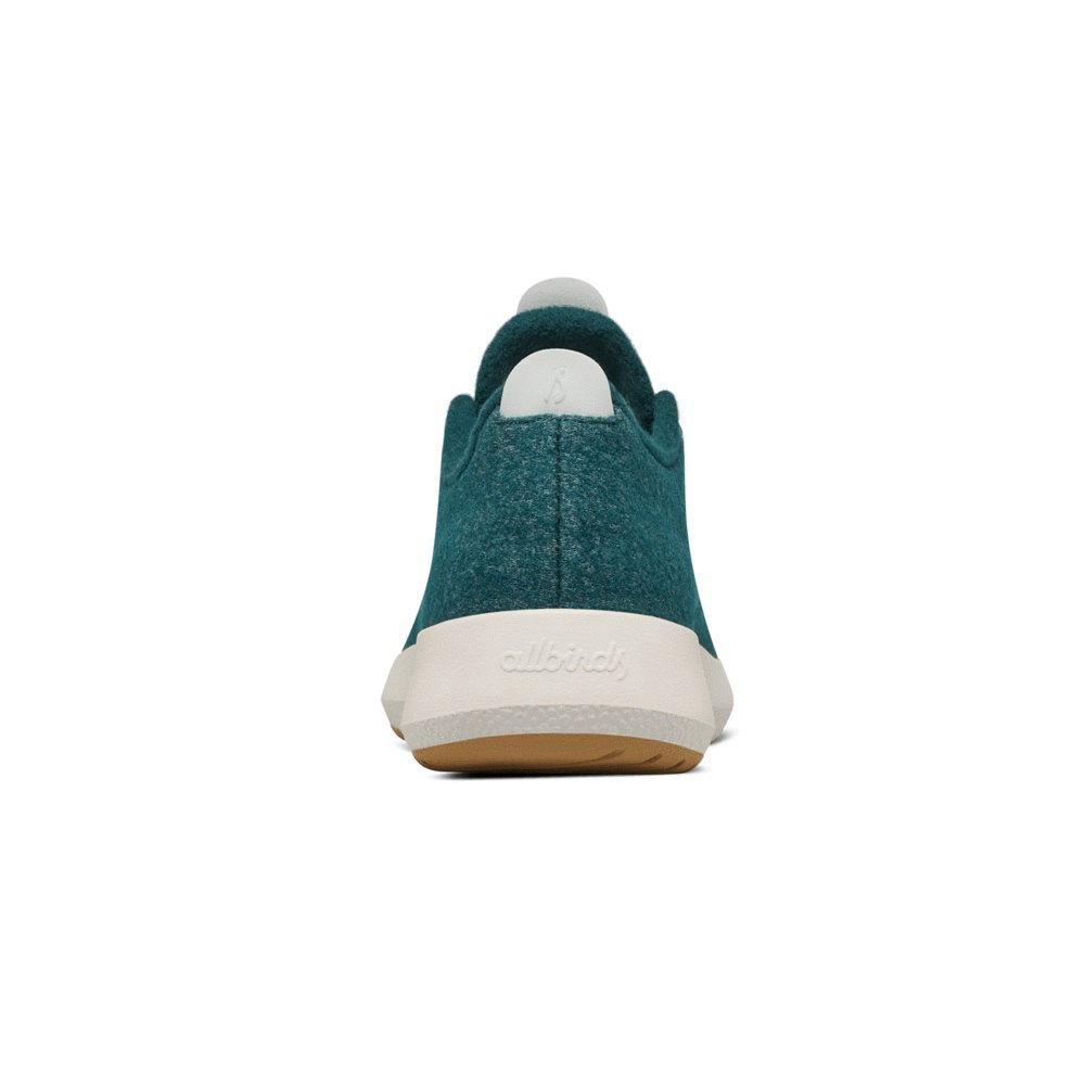 Allbirds Wool Runner Mizzles - Basket Vert Femme | KND-28058779