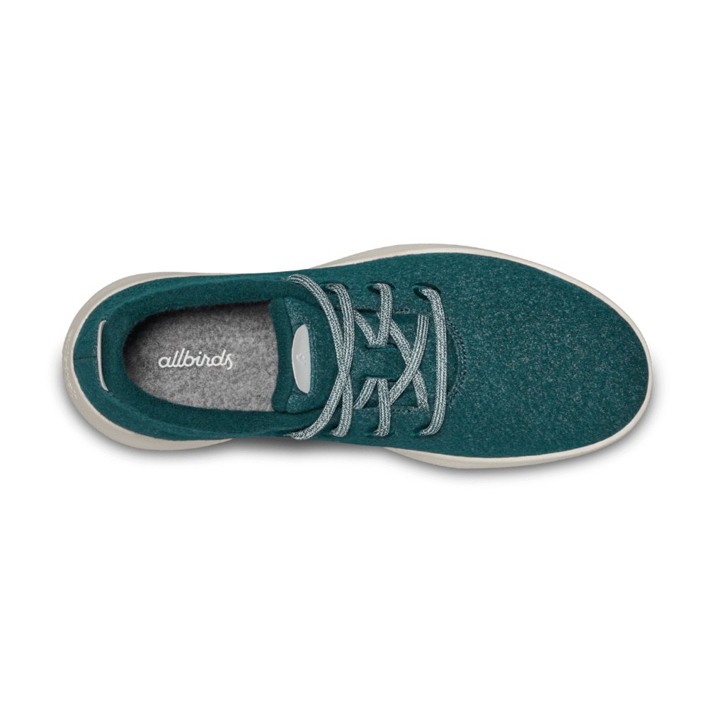 Allbirds Wool Runner Mizzles - Basket Vert Femme | KND-28058779