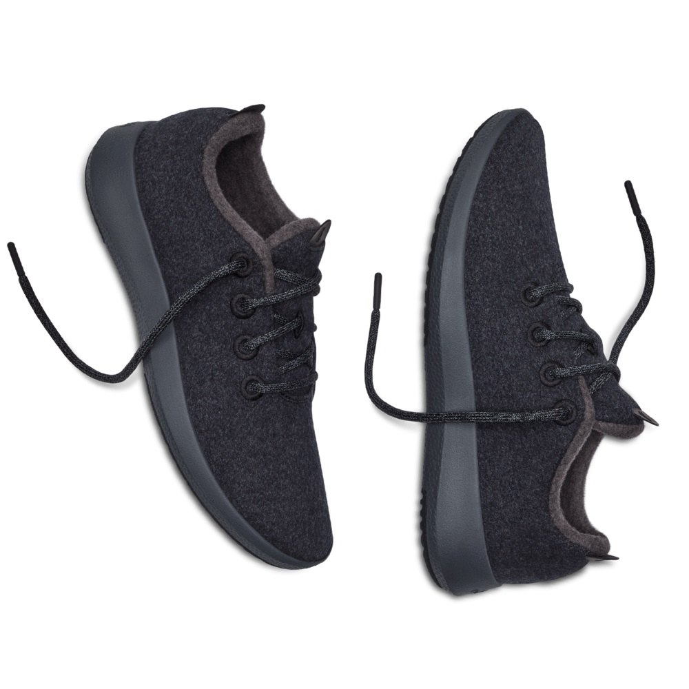 Allbirds Wool Runner Mizzles - Basket Noir Femme | SLQ-75708690