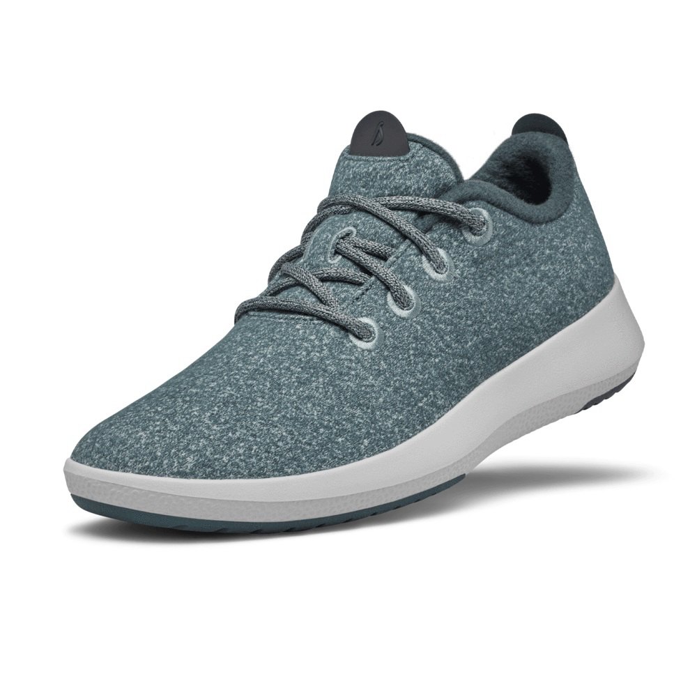 Allbirds Wool Runner Mizzles - Basket Grise Clair Femme | DYQ-17777673