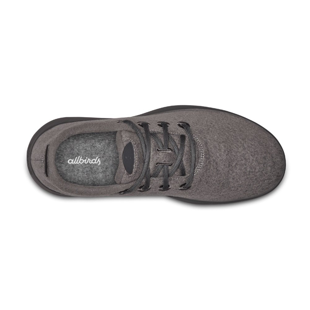 Allbirds Wool Runner Mizzles - Basket Grise Foncé Femme | UHK-26172479