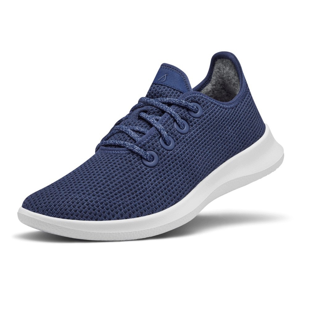 Allbirds Tree Runners - Basket Bleu Marine Femme | VFZ-74368442