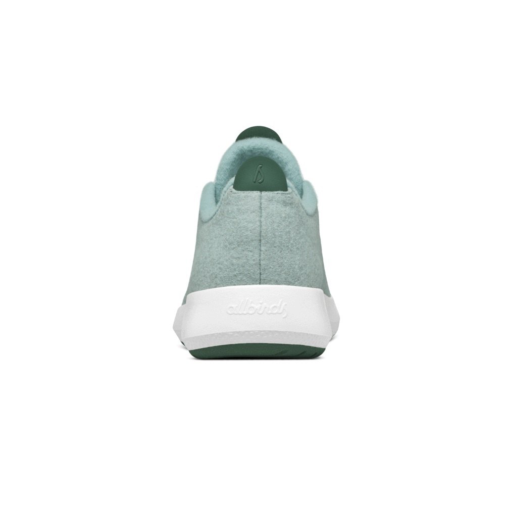 Allbirds Wool Runner Mizzles - Basket Menthe Femme | QZJ-76658934