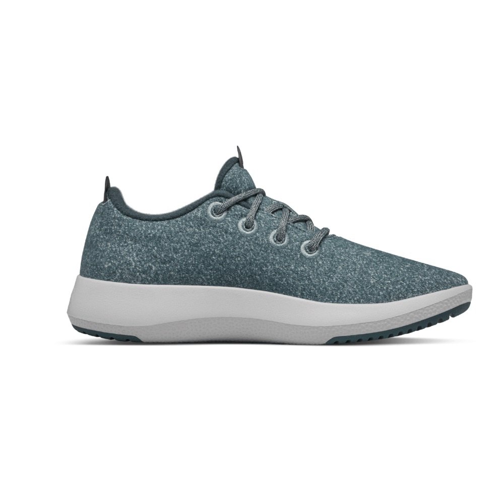 Allbirds Wool Runner Mizzles - Basket Grise Clair Femme | DYQ-17777673