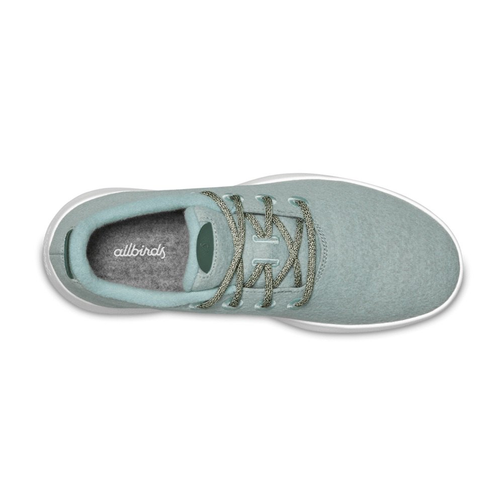 Allbirds Wool Runner Mizzles - Basket Menthe Femme | QZJ-76658934