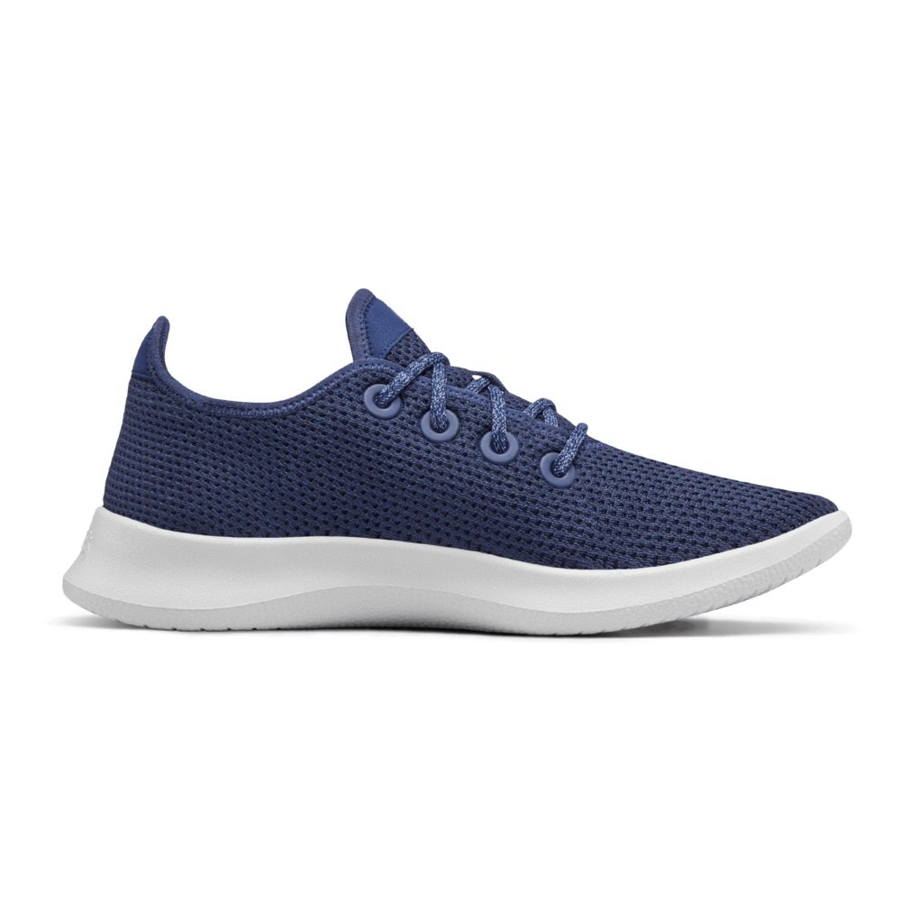 Allbirds Tree Runners - Basket Bleu Marine Femme | VFZ-74368442