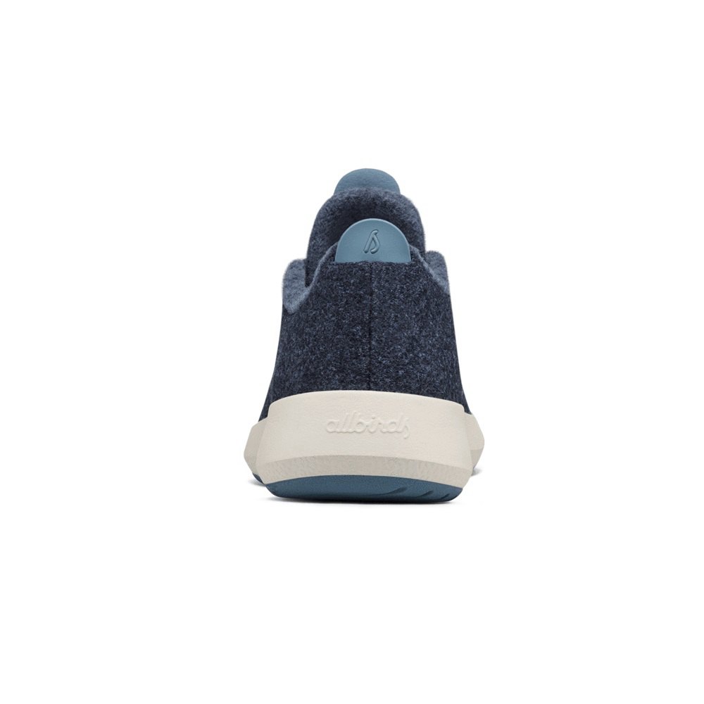 Allbirds Wool Runner Mizzles - Basket Bleu Marine Femme | YVX-66751823