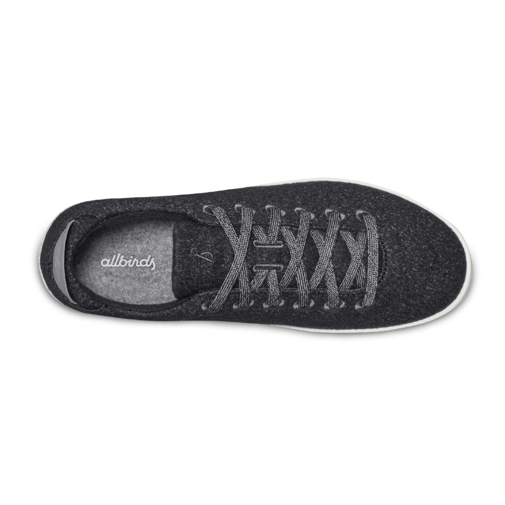 Allbirds Wool Pipers - Basket Grise Foncé Femme | GMB-83929385