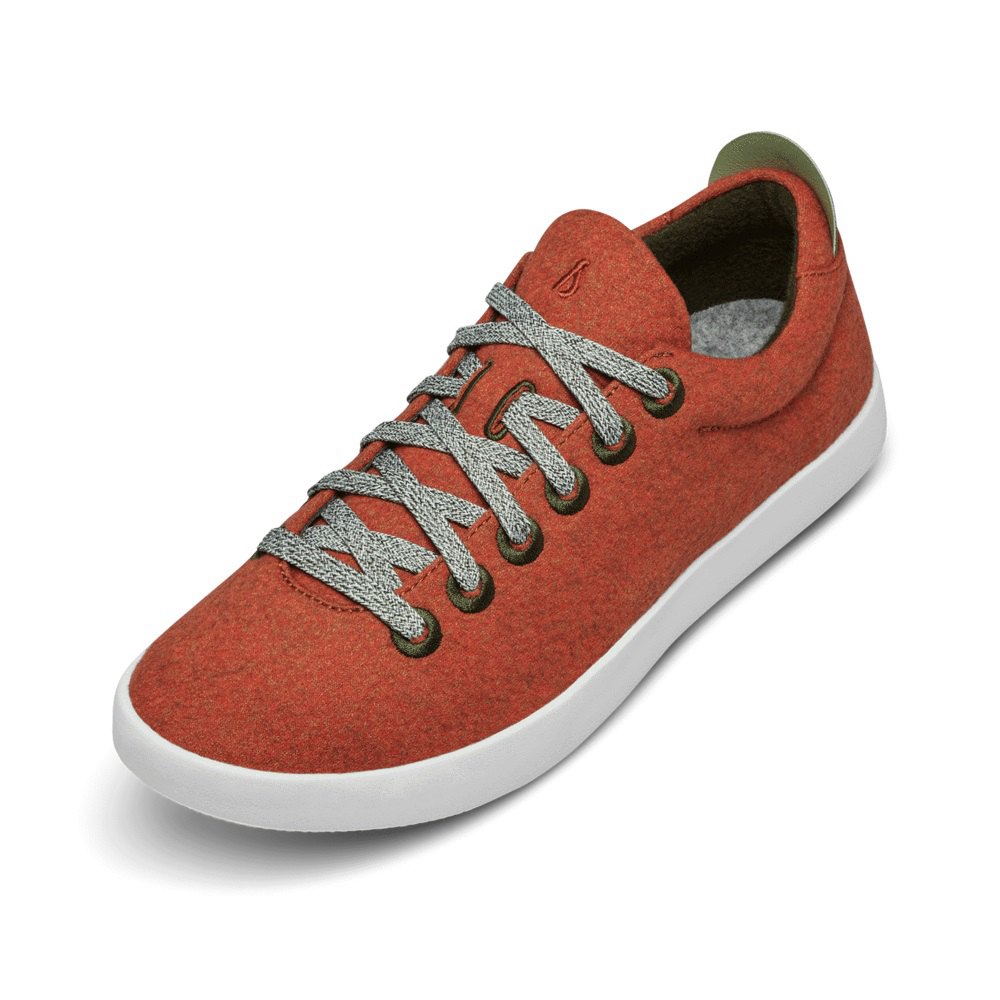 Allbirds Wool Pipers - Basket Rouge Femme | WUE-02452315