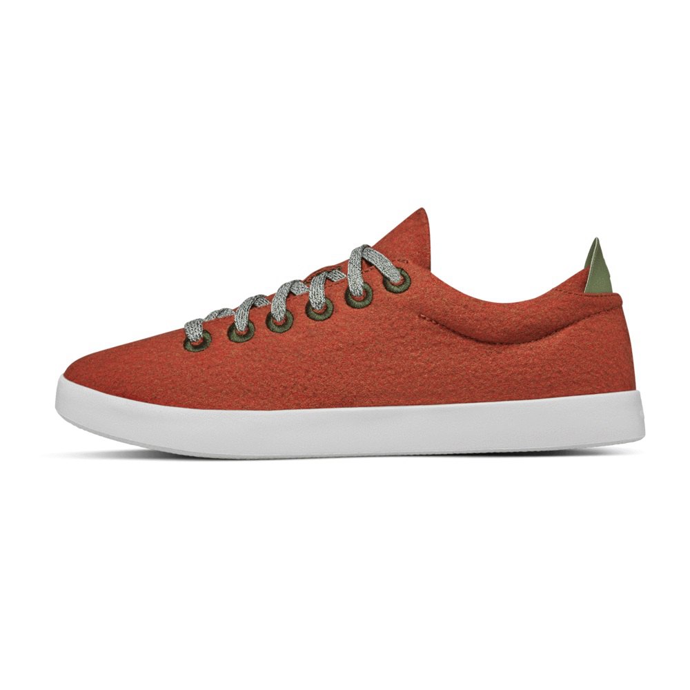 Allbirds Wool Pipers - Basket Rouge Femme | WUE-02452315