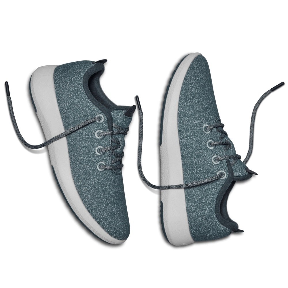 Allbirds Wool Runner Mizzles - Basket Grise Clair Femme | DYQ-17777673