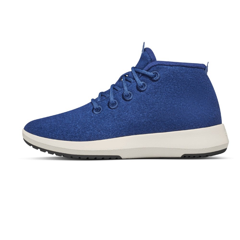 Allbirds Wool Runner-Up Mizzles - Bottes Bleu Femme | ZDC-04304574