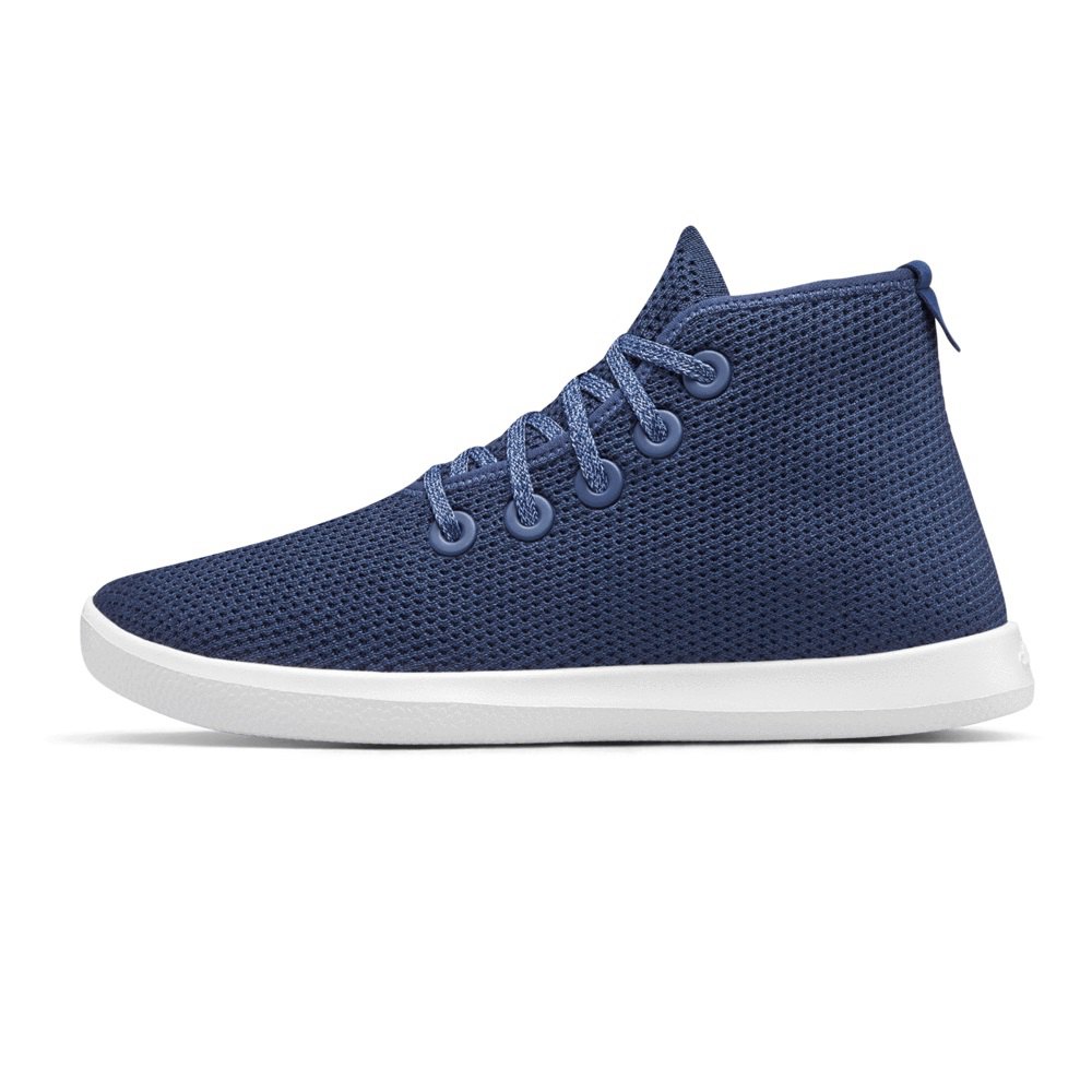 Allbirds Tree Toppers - Bottes Bleu Marine Femme | JUS-71703309