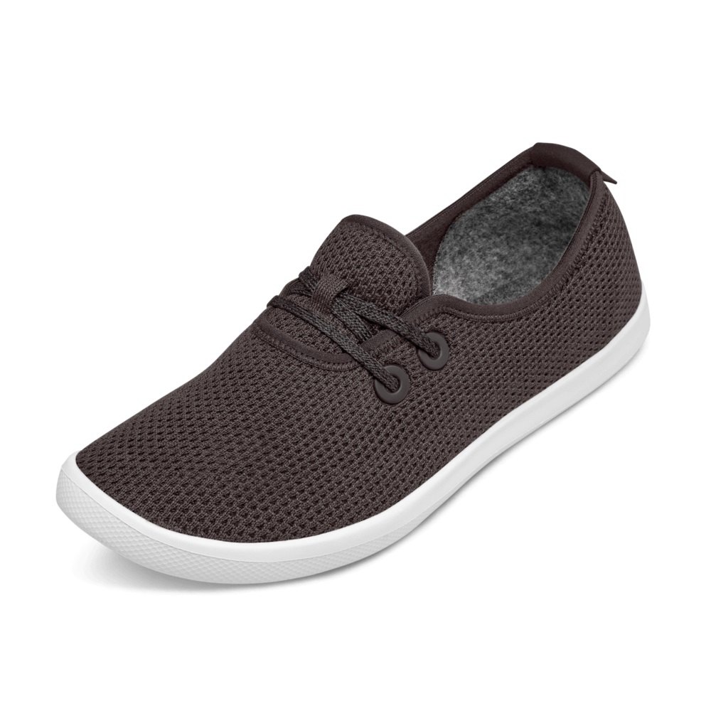 Allbirds Tree Skippers - Chaussure Bateau Grise Foncé Femme | VPJ-41716081