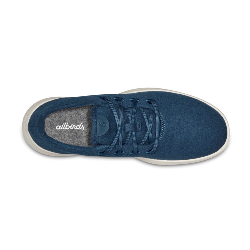 Allbirds Wool Runners - Basket Bleu Marine Femme | TNC-48955160