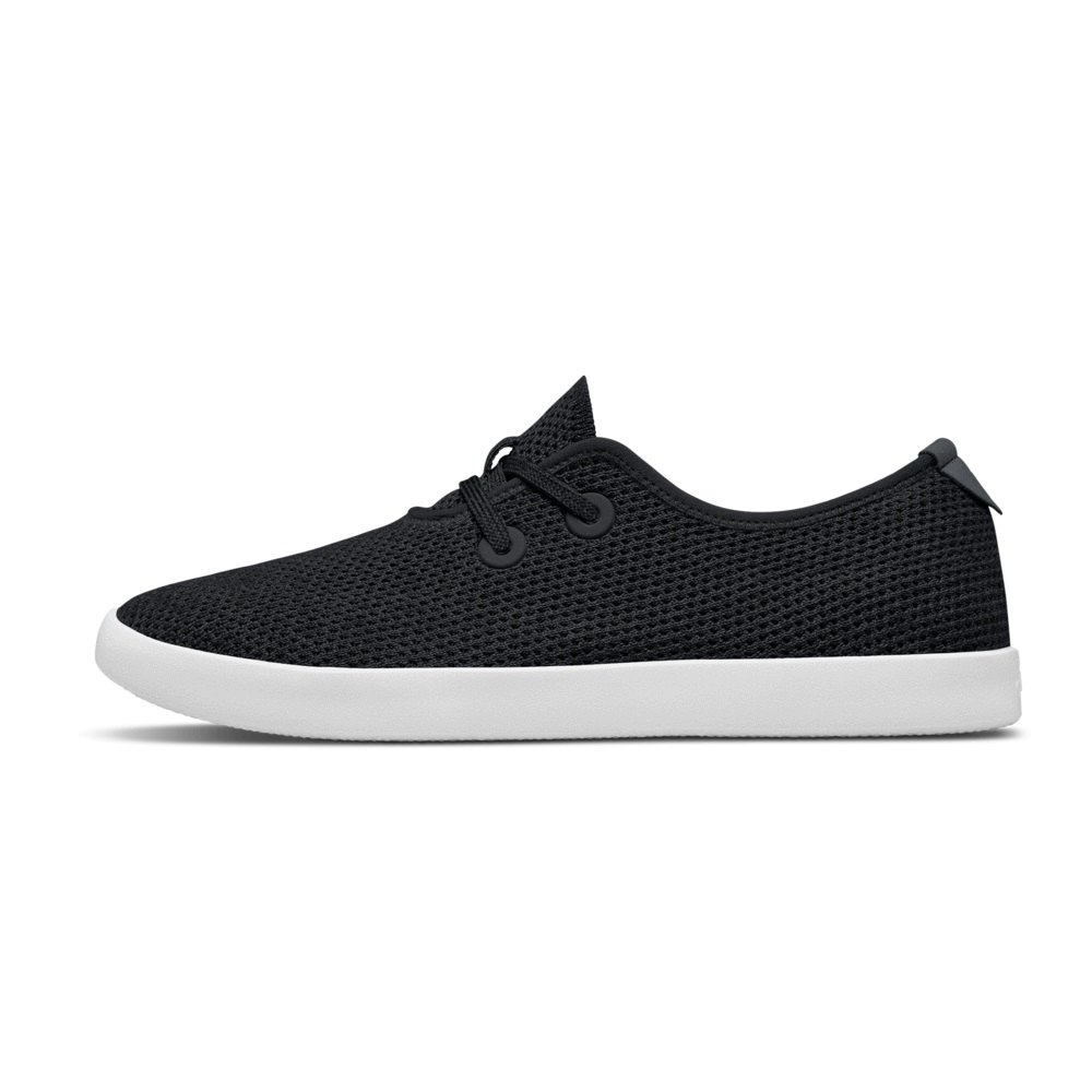 Allbirds Tree Skippers - Chaussure Bateau Noir Femme | NPB-46480715