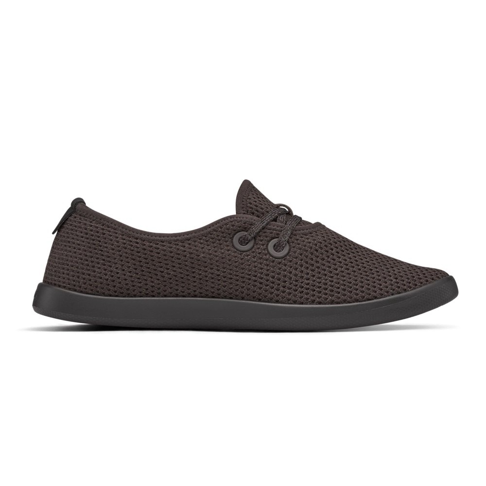 Allbirds Tree Skippers - Chaussure Bateau Grise Foncé Femme | PRH-07296352