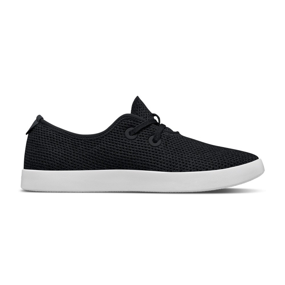 Allbirds Tree Skippers - Chaussure Bateau Noir Femme | NPB-46480715