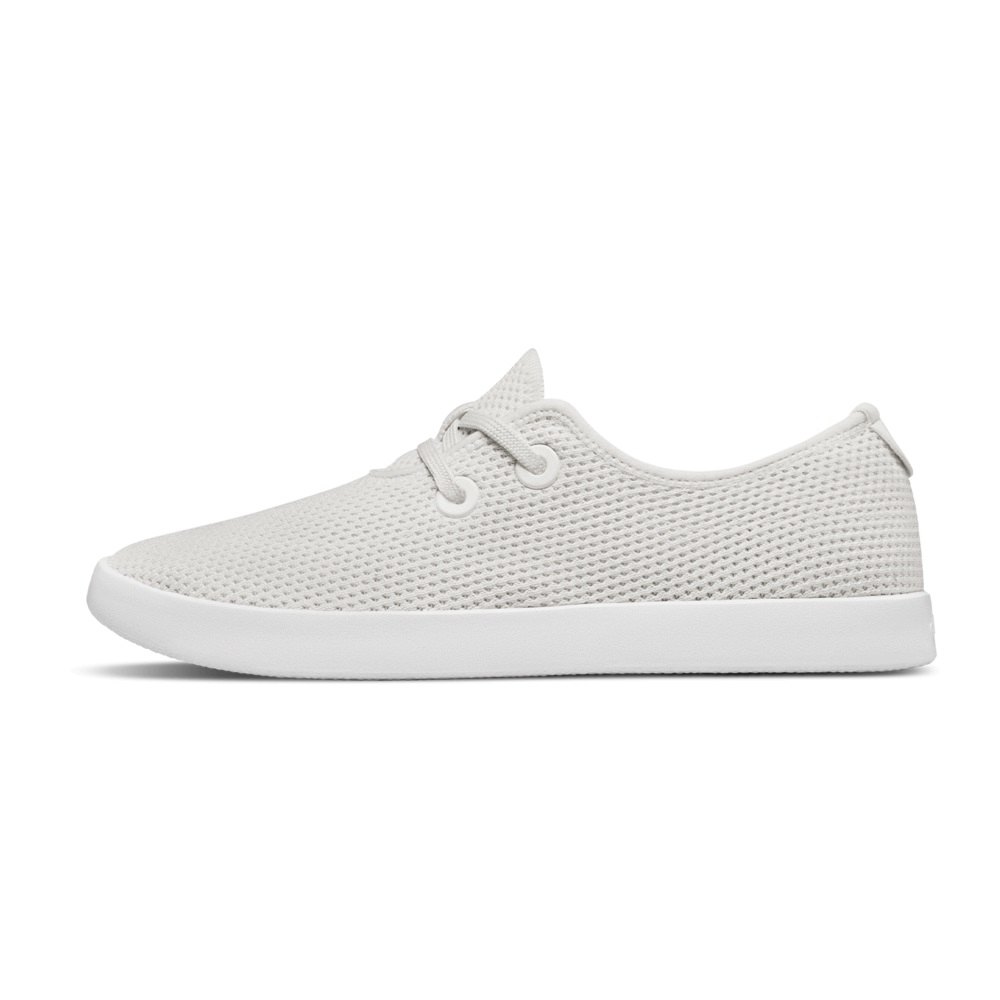 Allbirds Tree Skippers - Chaussure Bateau Blanche Femme | BCD-73039611