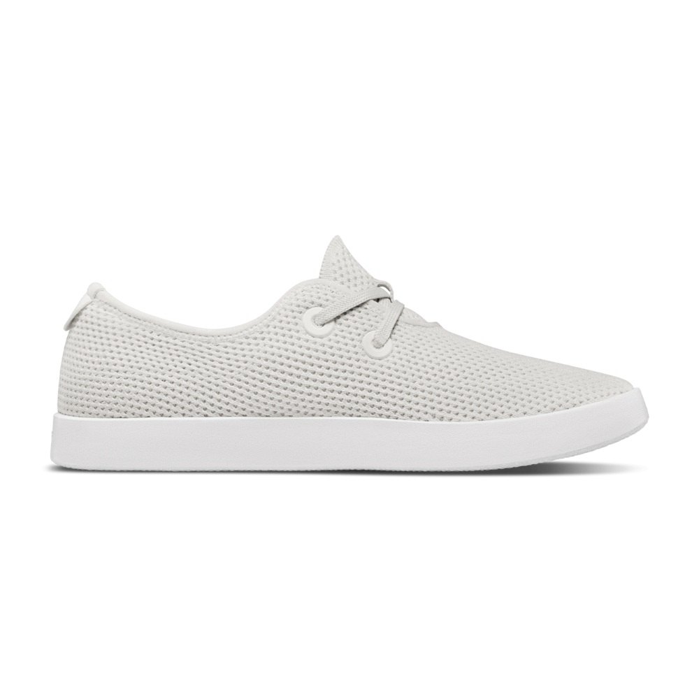 Allbirds Tree Skippers - Chaussure Bateau Blanche Femme | BCD-73039611