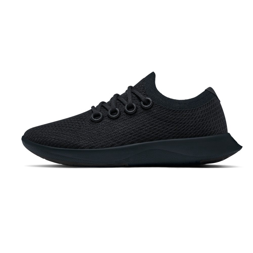 Allbirds Tree Dashers - Chaussure Running Noir Femme | POM-58542039