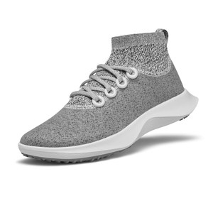 Allbirds Wool Dasher Mizzles Mid - Chaussure Running Grise Femme | VAH-72607918