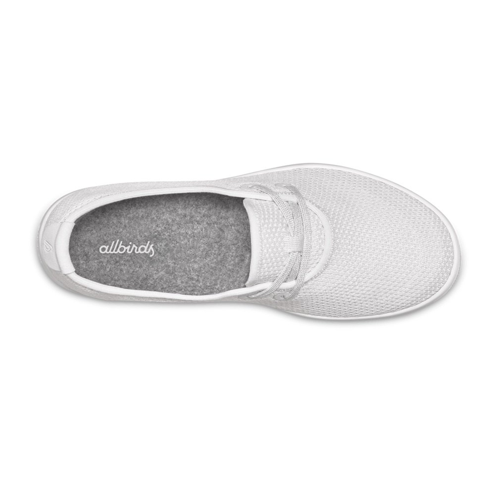 Allbirds Tree Skippers - Chaussure Bateau Blanche Femme | HVR-69875824